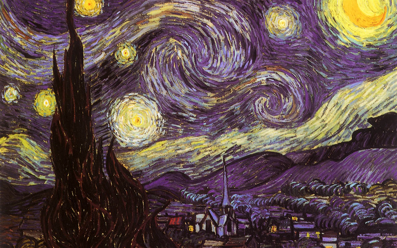 Vincent Van Gogh papier peint peinture (2) #11 - 1280x800