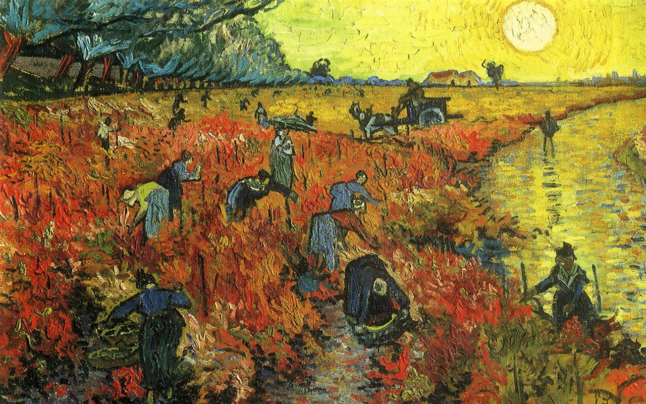 Vincent Van Gogh fondos de escritorio de la pintura (2) #12 - 1280x800