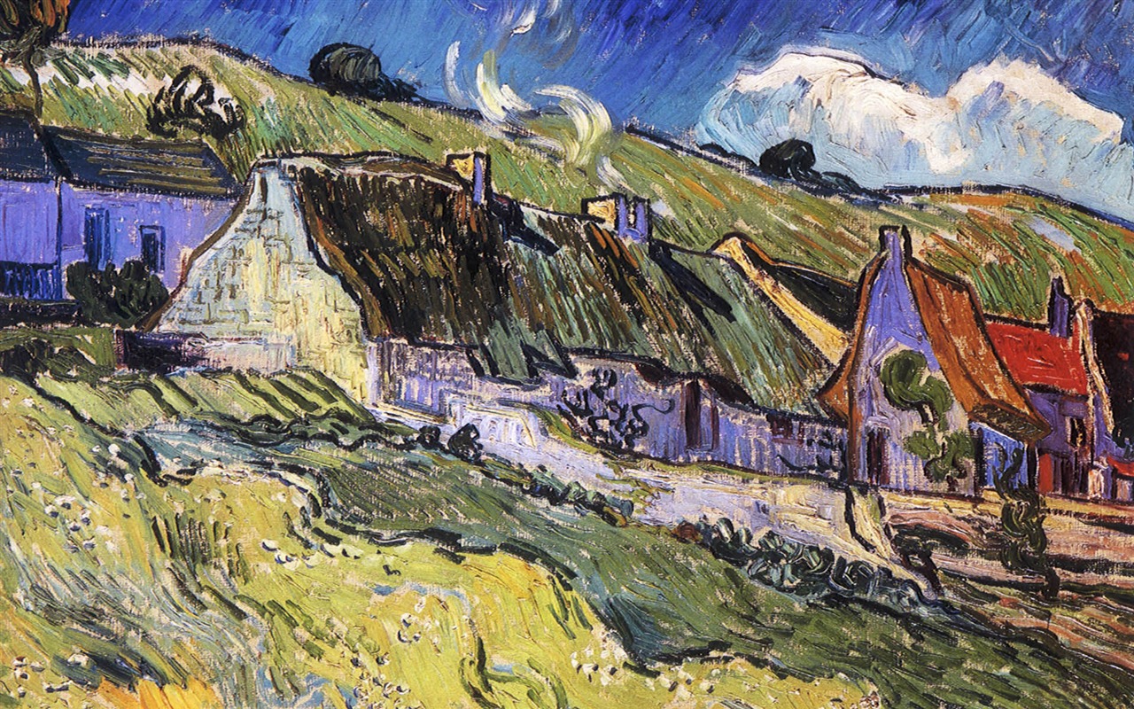 Vincent Van Gogh fondos de escritorio de la pintura (2) #18 - 1280x800