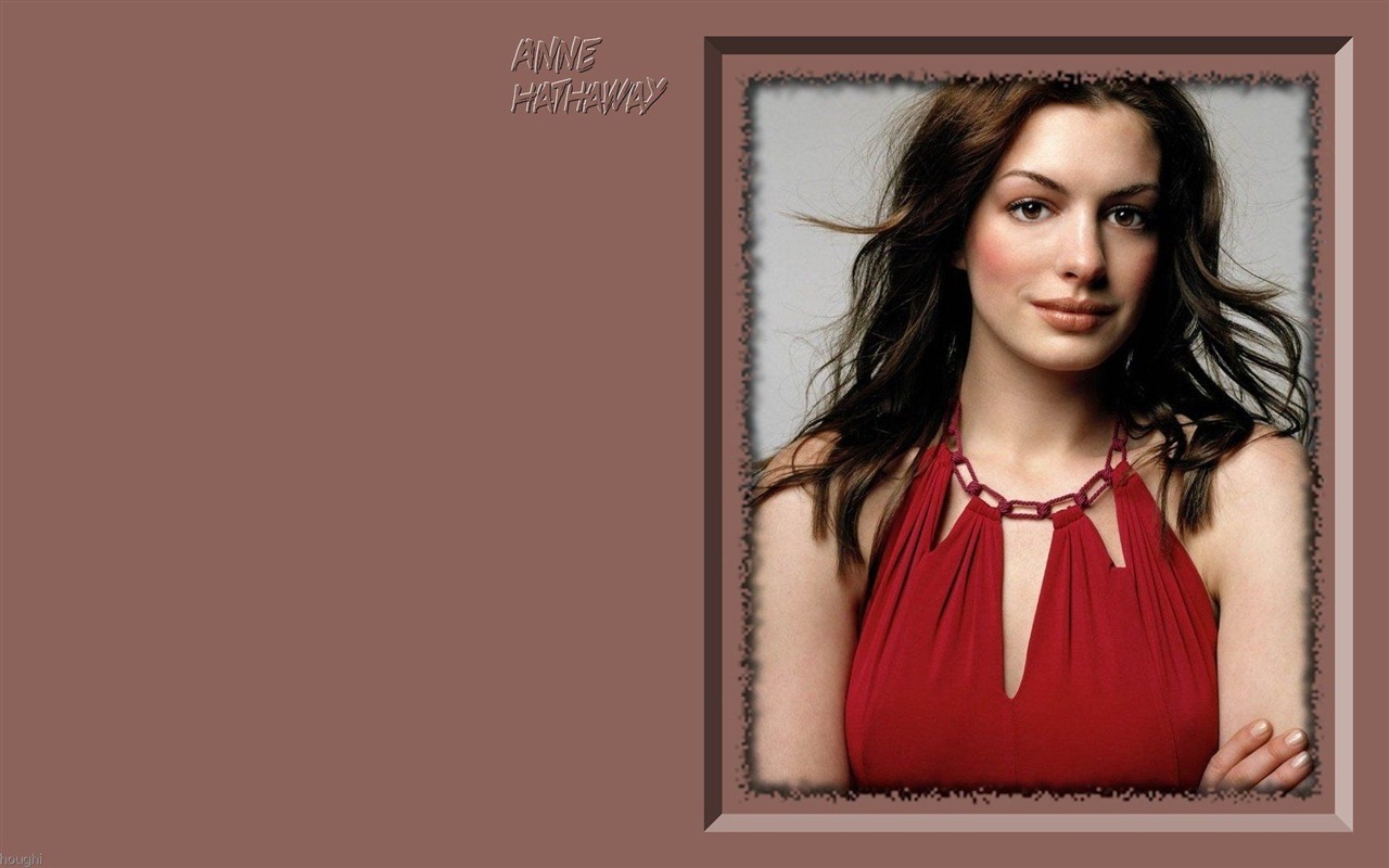 Anne Hathaway 安妮·海瑟薇 美女壁纸8 - 1280x800