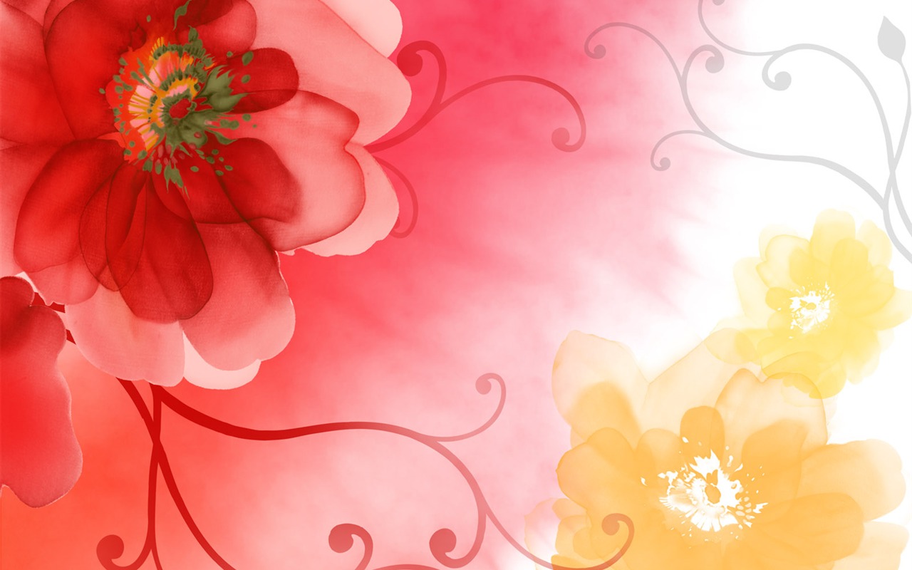 Synthetic Flower Wallpapers (1) #1 - 1280x800