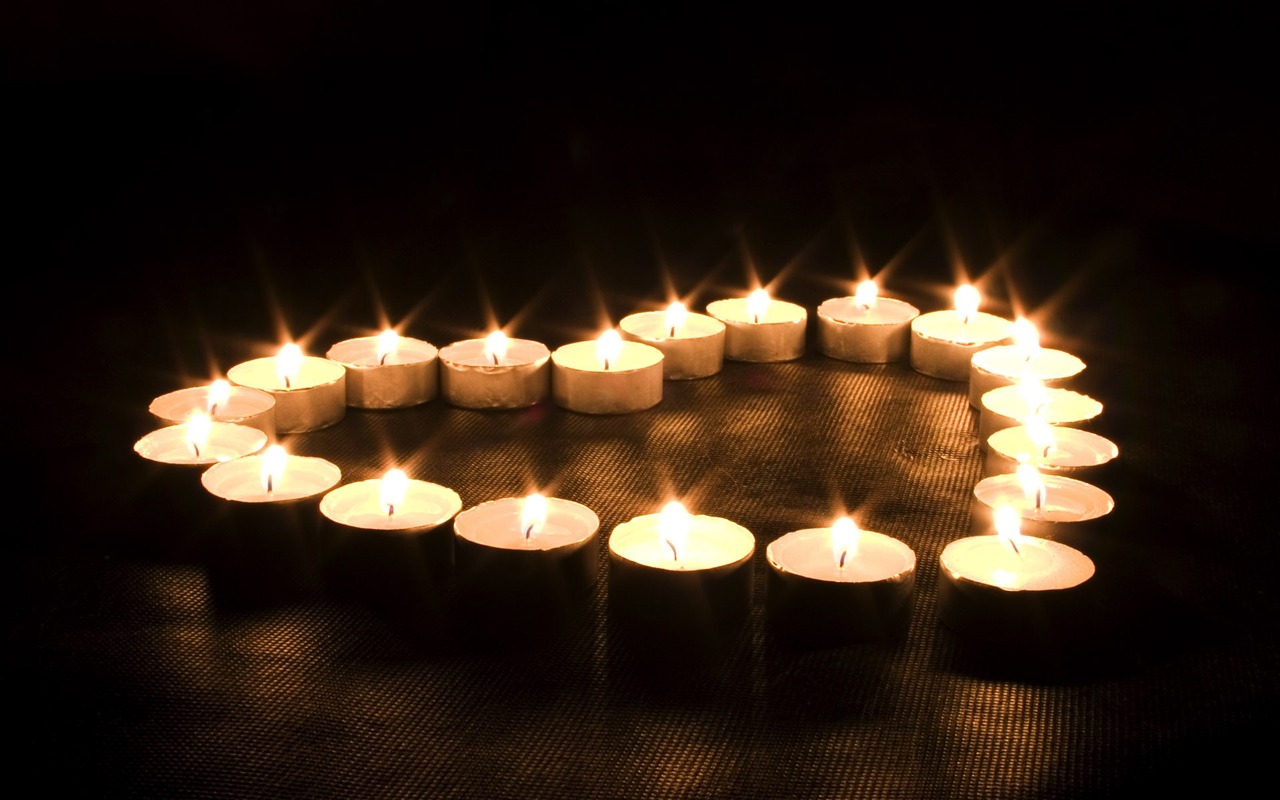 Candlelit wallpaper (2) #1 - 1280x800