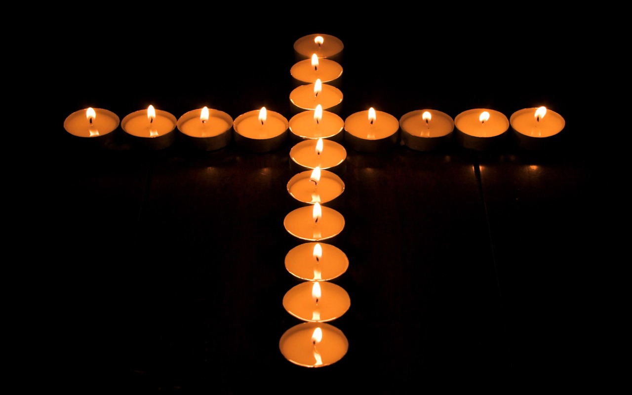 svíčkami tapetu (2) #7 - 1280x800