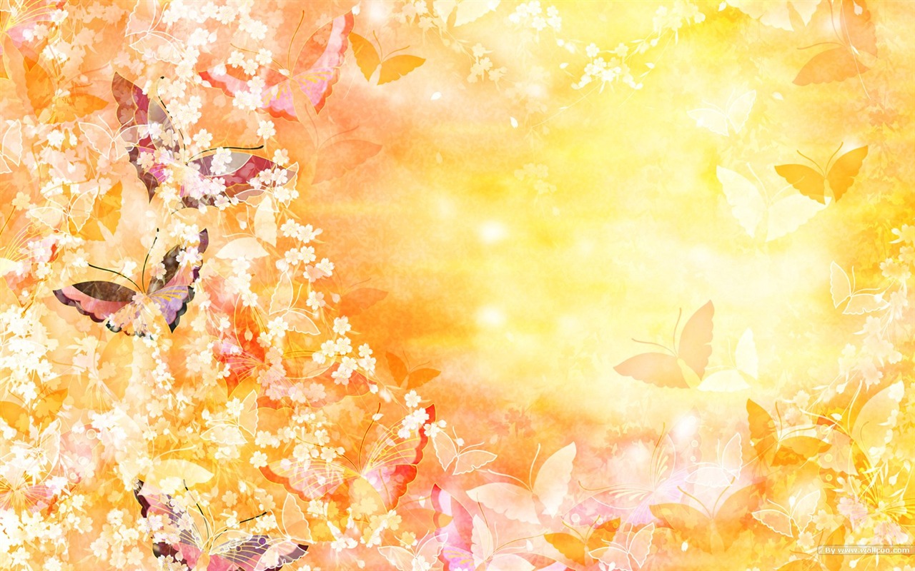 Japan style wallpaper pattern and color #2 - 1280x800
