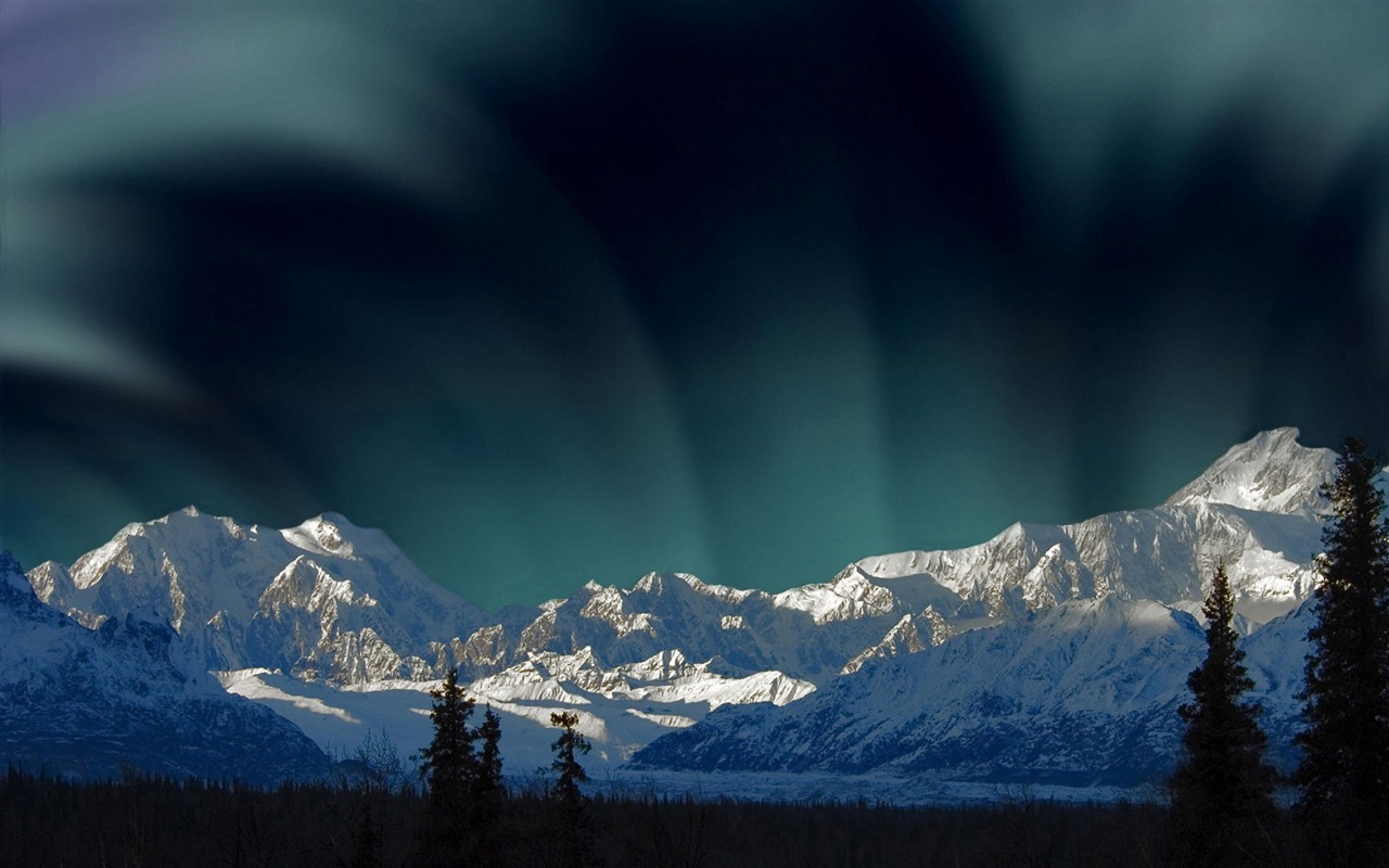 Fondos de escritorio de paisajes de Alaska (2) #8 - 1280x800