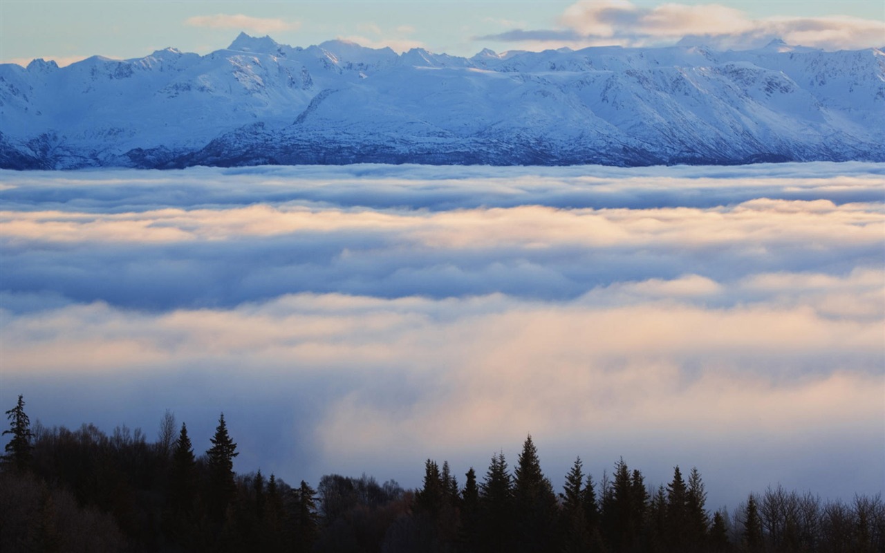 Fondos de escritorio de paisajes de Alaska (2) #13 - 1280x800