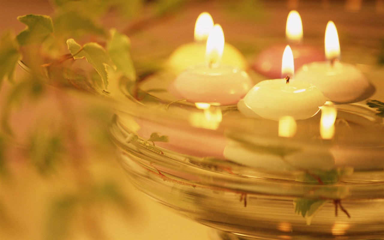 Fondos de escritorio de luz de las velas (5) #13 - 1280x800