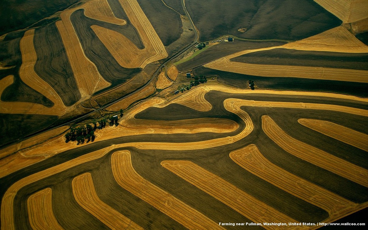 Yann Arthus-Bertrand fotografía aérea maravillas fondos de pantalla #2 - 1280x800