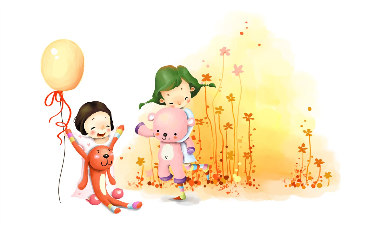 Widescreen wallpaper childhood dream (1) #4 - 1280x800