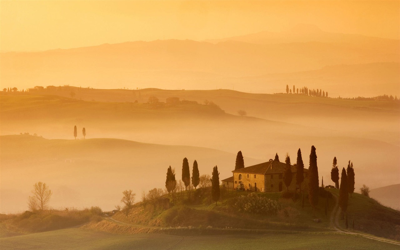 Italienische Landschaft Wallpaper (2) #8 - 1280x800