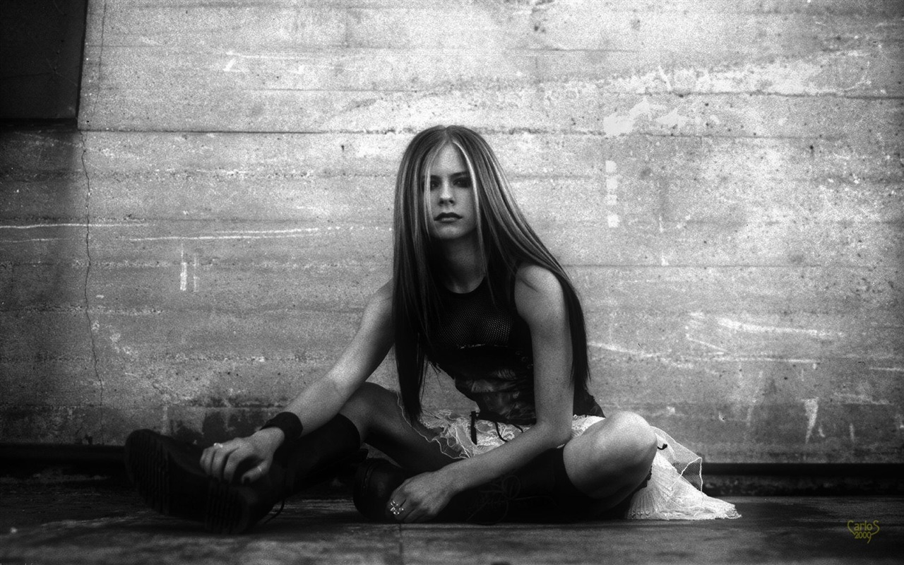 Avril Lavigne krásnou tapetu (2) #7 - 1280x800