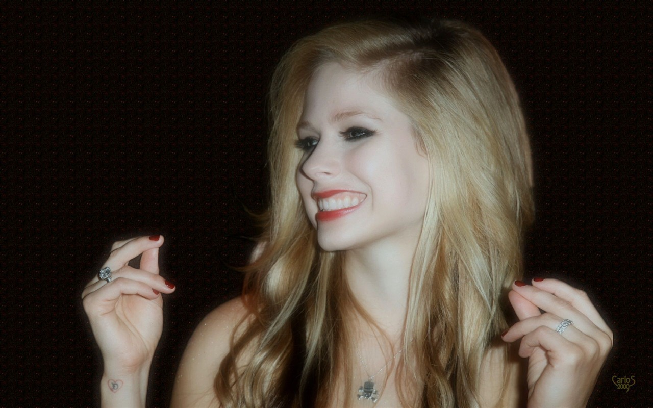 Avril Lavigne krásnou tapetu (2) #12 - 1280x800