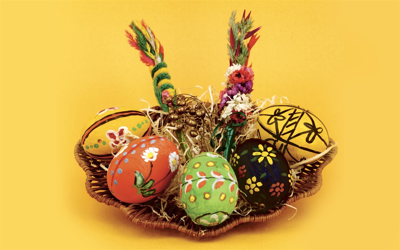 Velikonoční vajíčko tapetu (3) #13 - 1280x800