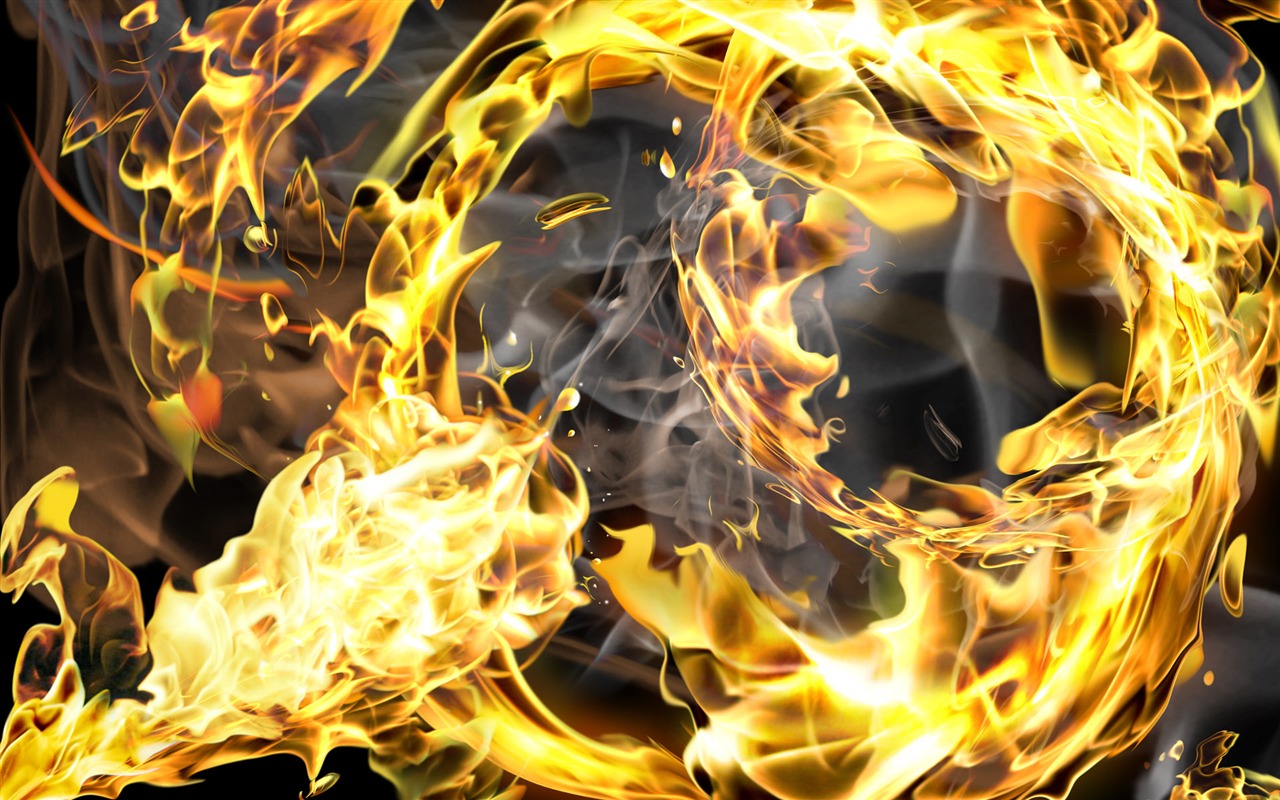 Flame Feature HD wallpaper #14 - 1280x800