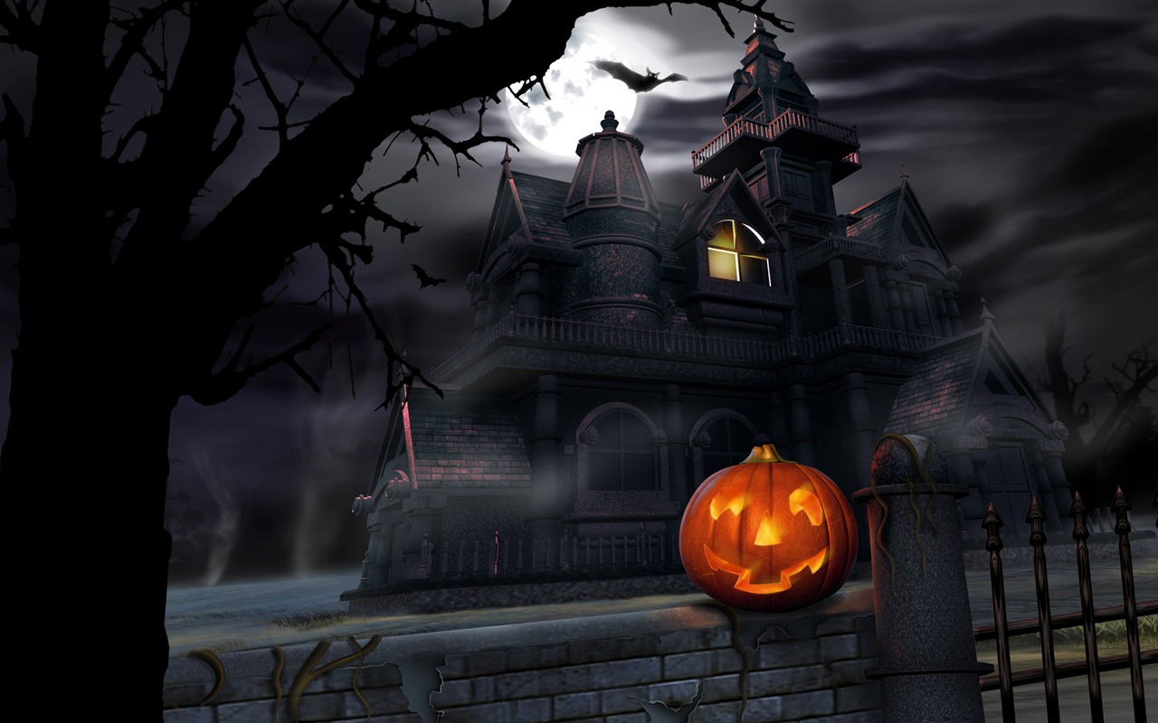 Halloween Theme Wallpapers (4) #3 - 1280x800