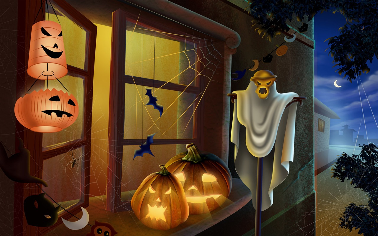 Halloween Téma Tapety na plochu (4) #7 - 1280x800