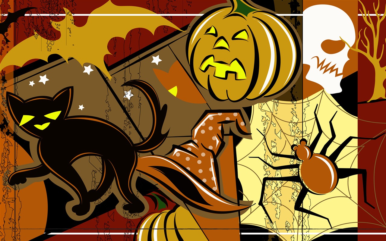Halloween Téma Tapety na plochu (4) #13 - 1280x800
