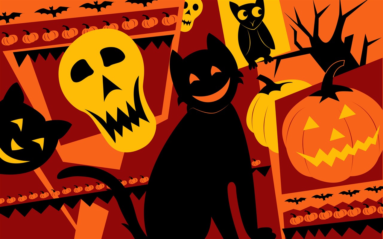 Halloween Téma Tapety na plochu (5) #14 - 1280x800