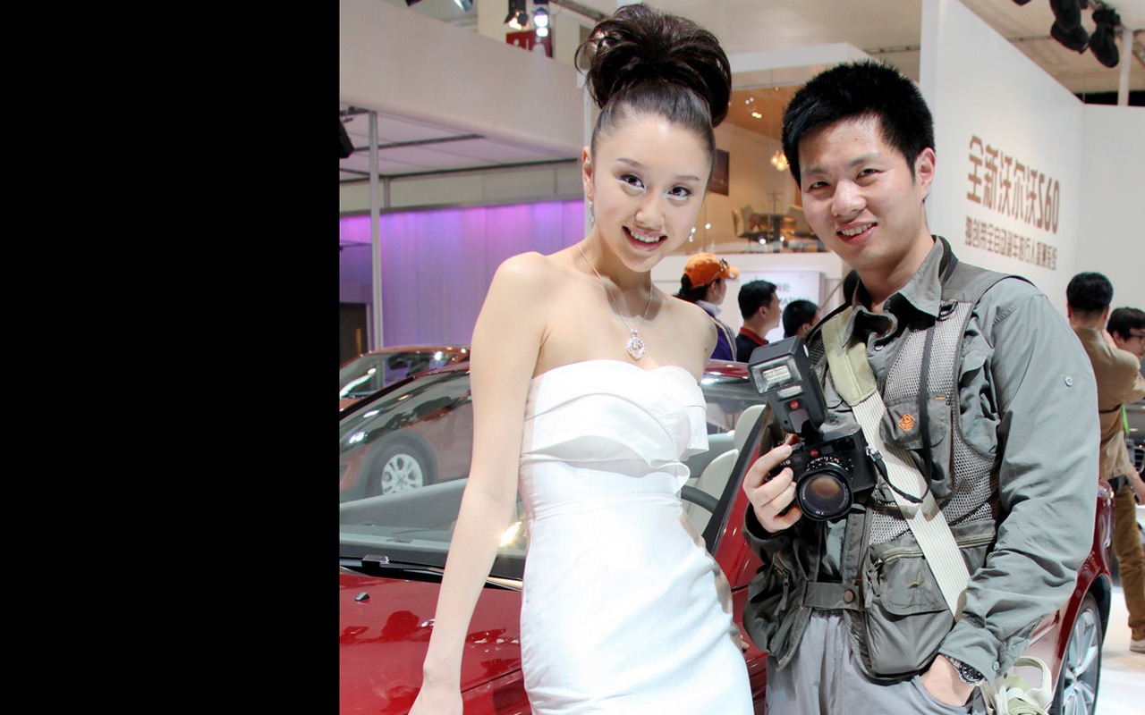 2010年4月24日、北京国際自動車ショー（Linquan清ゆんの作品） #10 - 1280x800