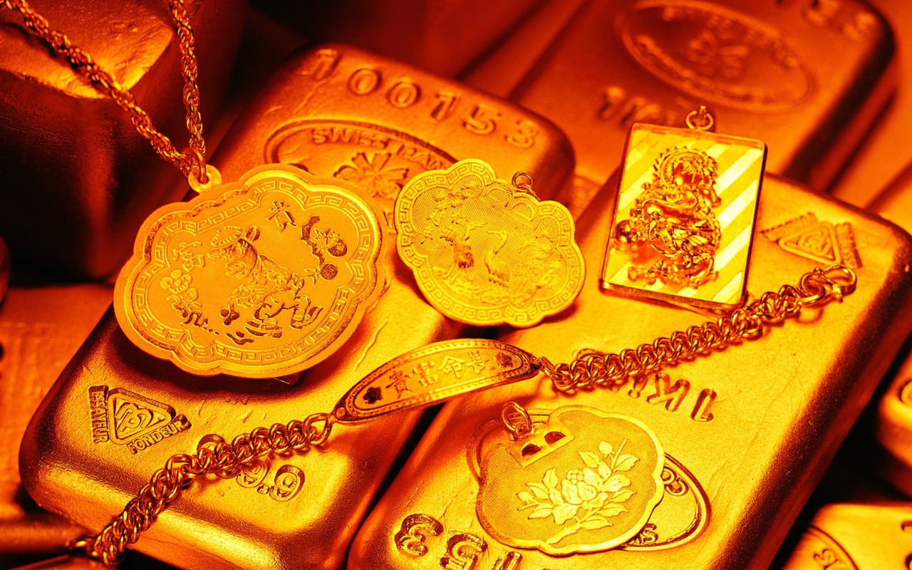 Gold wallpaper (3) #18 - 1280x800