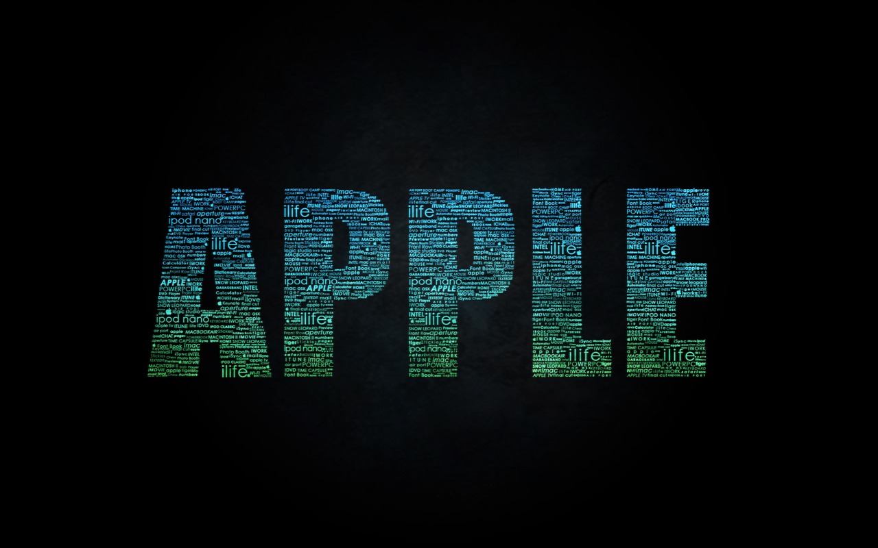Apple Thema Tapete Album (9) #4 - 1280x800