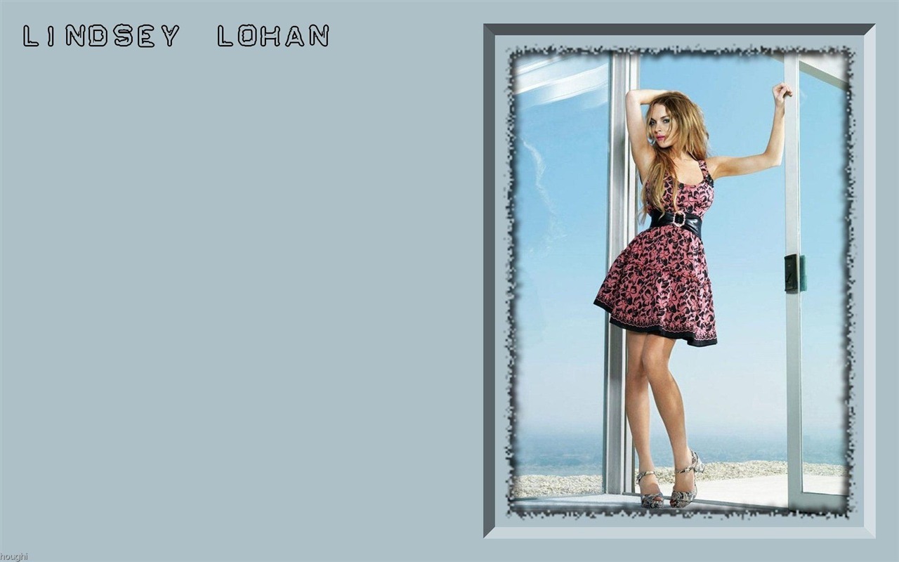 Lindsay Lohan hermoso fondo de pantalla #8 - 1280x800