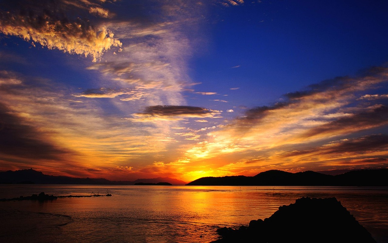 Selected sunrise and sunset wallpaper (2) #16 - 1280x800