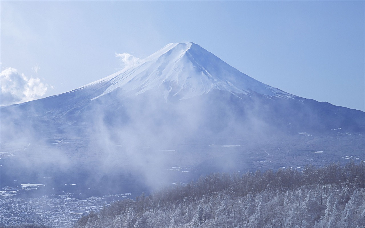Гора Фудзи, Япония обои (1) #6 - 1280x800