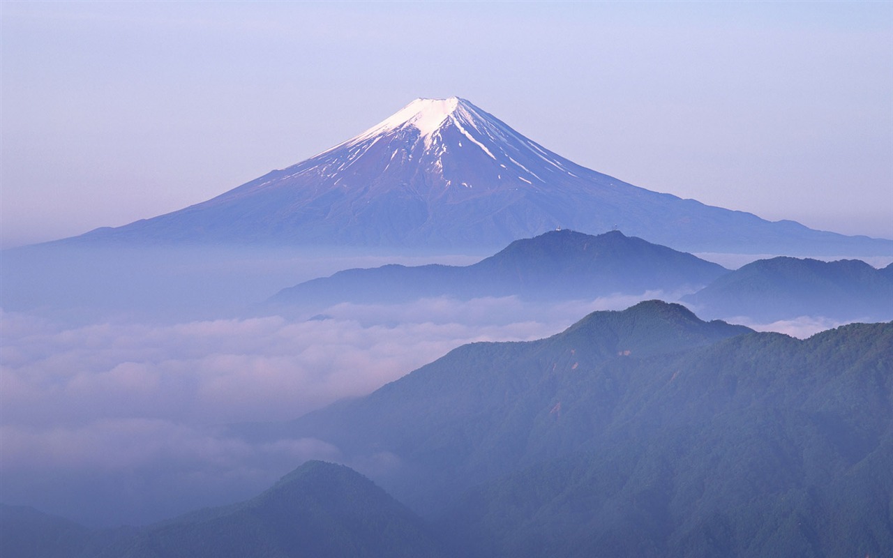 日本富士山 壁纸(一)19 - 1280x800