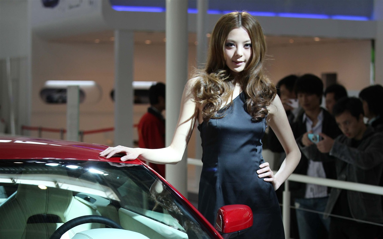 2010 Beijing International Auto Show de beauté (1) (le vent chasse les nuages de travaux) #28 - 1280x800