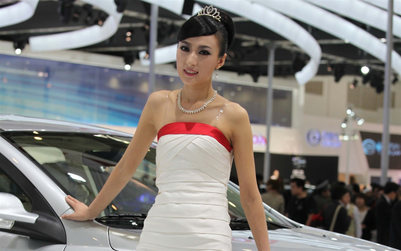 2010 Beijing International Auto Show de beauté (1) (le vent chasse les nuages de travaux) #39 - 1280x800