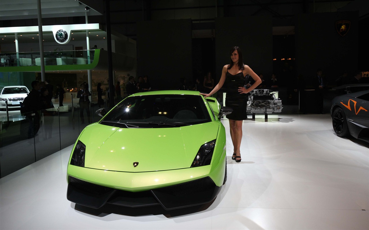 Beijing Auto Show 2010 (el viento persiguiendo las nubes obras) #8 - 1280x800