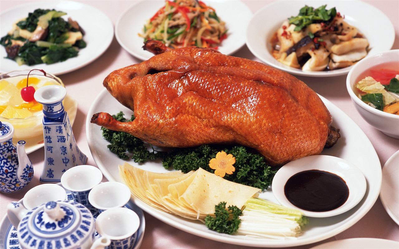 Chinese food culture wallpaper (2) #1 - 1280x800