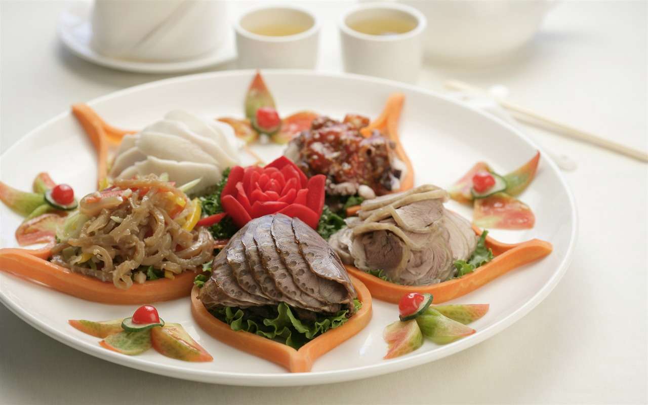 Čínské jídlo kultura tapety (3) #9 - 1280x800