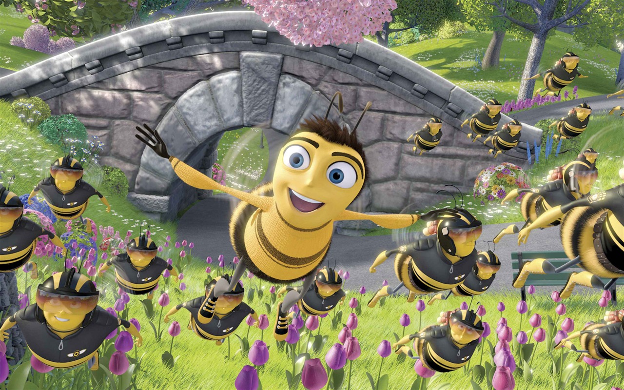 Bee Movie 蜜蜂总动员 高清壁纸11 - 1280x800