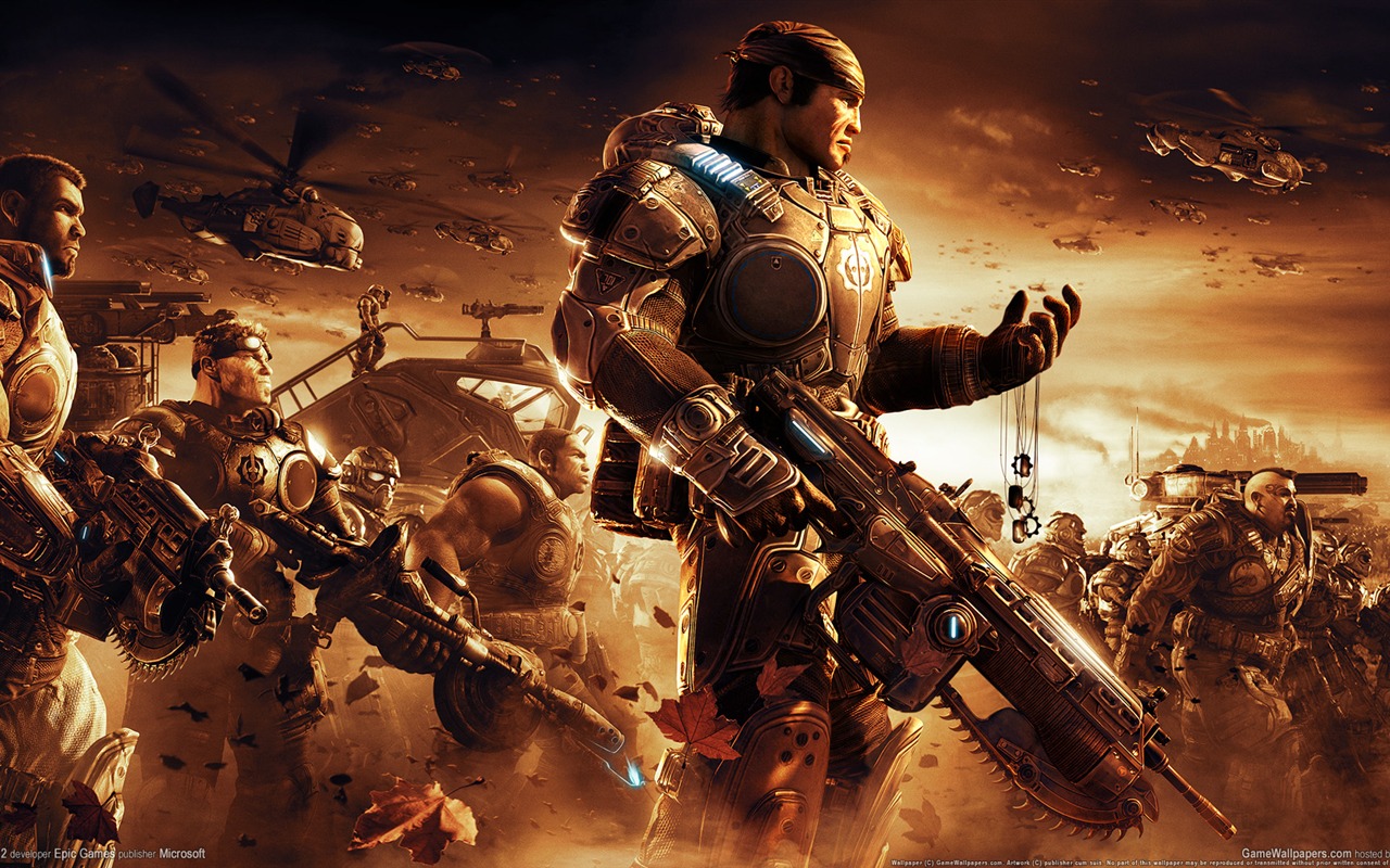 Gears of War 2 fonds d'écran HD (1) #1 - 1280x800