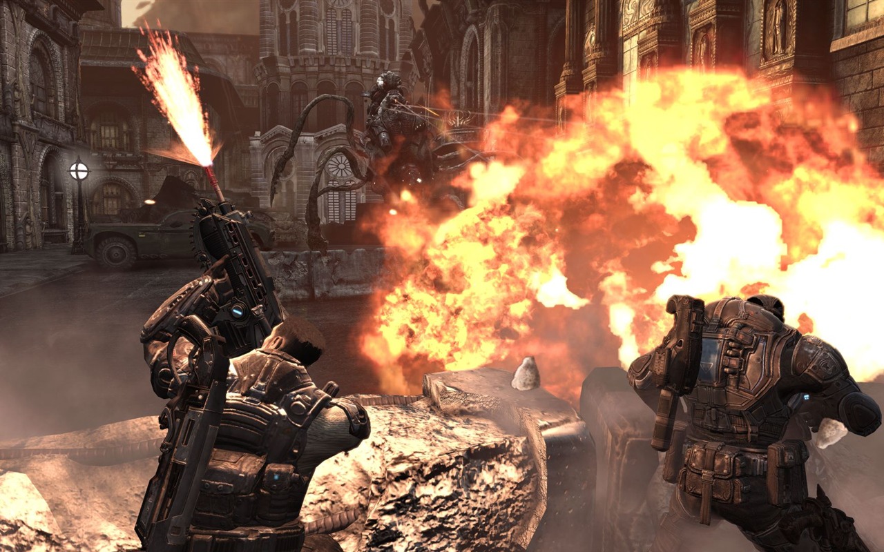 Gears Of War 2 战争机器 2 高清壁纸(一)19 - 1280x800