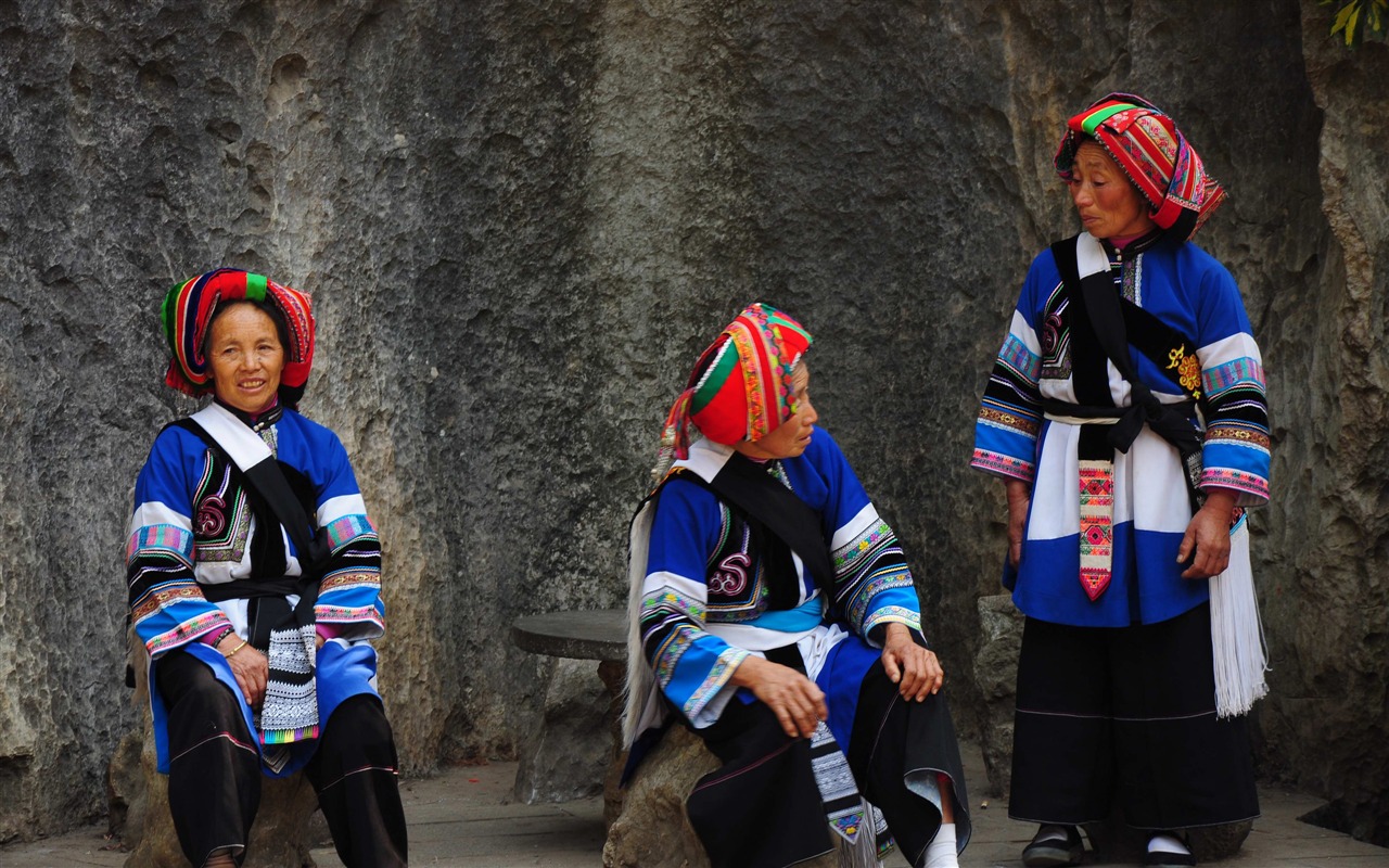 Stone Forest in Yunnan line (2) (Khitan wolf works) #7 - 1280x800