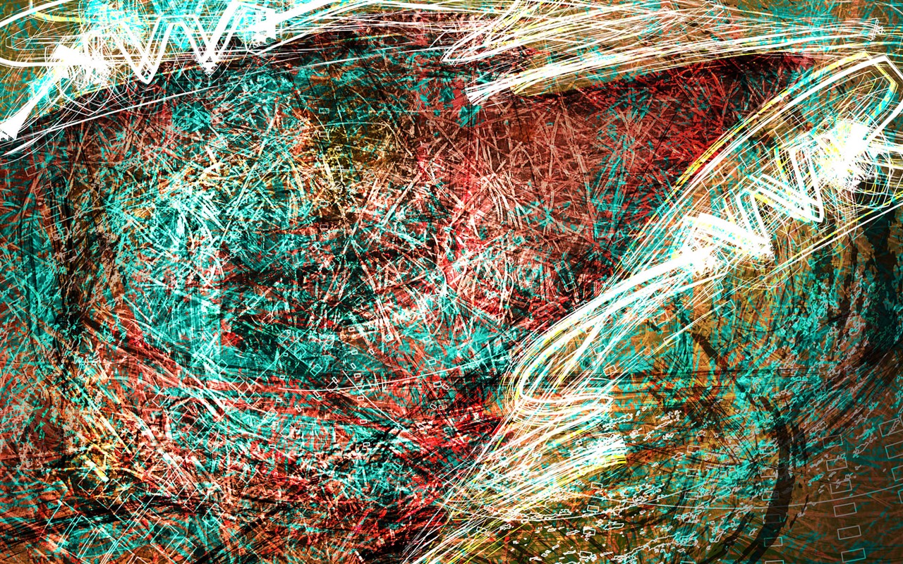 Colorful nepořádek na pozadí tapetu (1) #13 - 1280x800