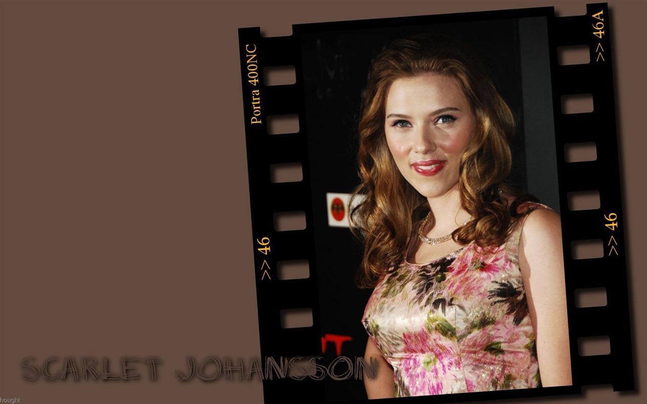 Scarlett Johansson hermoso fondo de pantalla #2 - 1280x800
