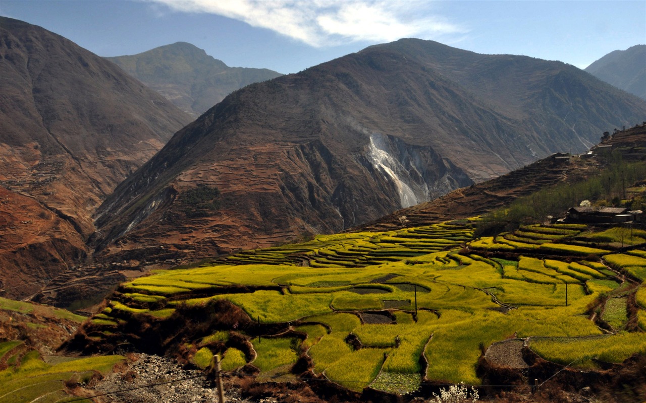 Daliangshan scenery (2) (old Hong OK works) #18 - 1280x800