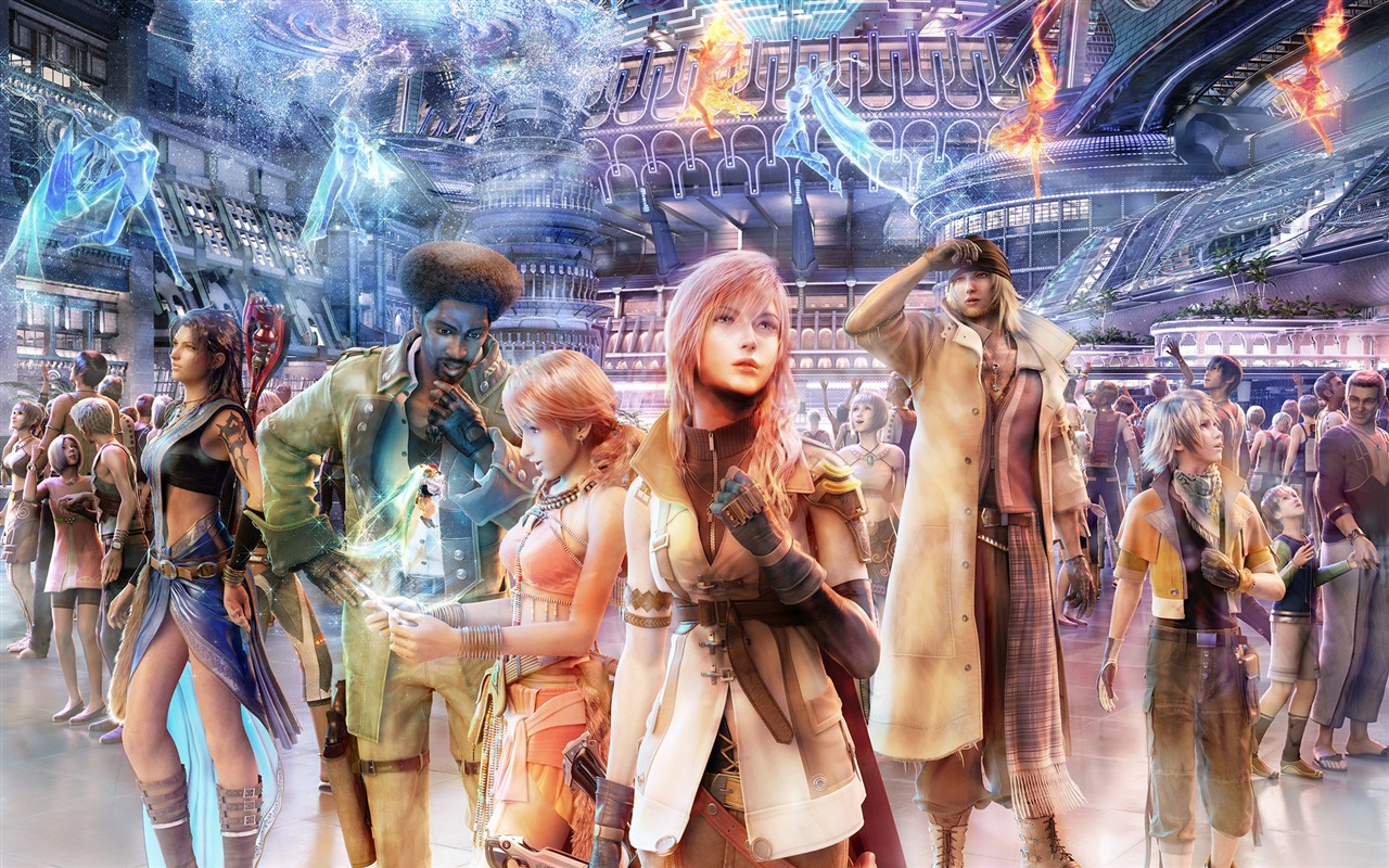 Final Fantasy álbum de fondo de pantalla (4) #1 - 1280x800