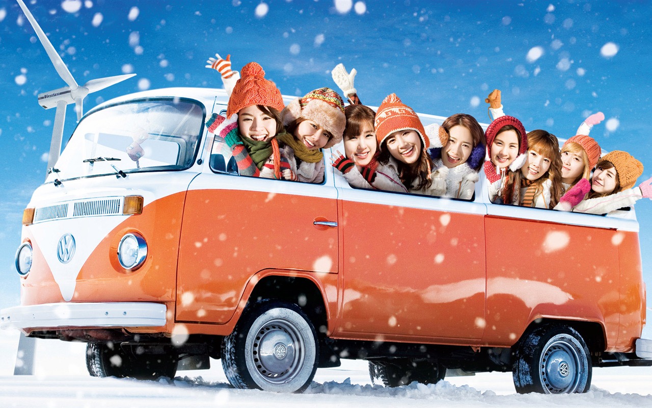 소녀 시대 바탕 화면 (3) #1 - 1280x800