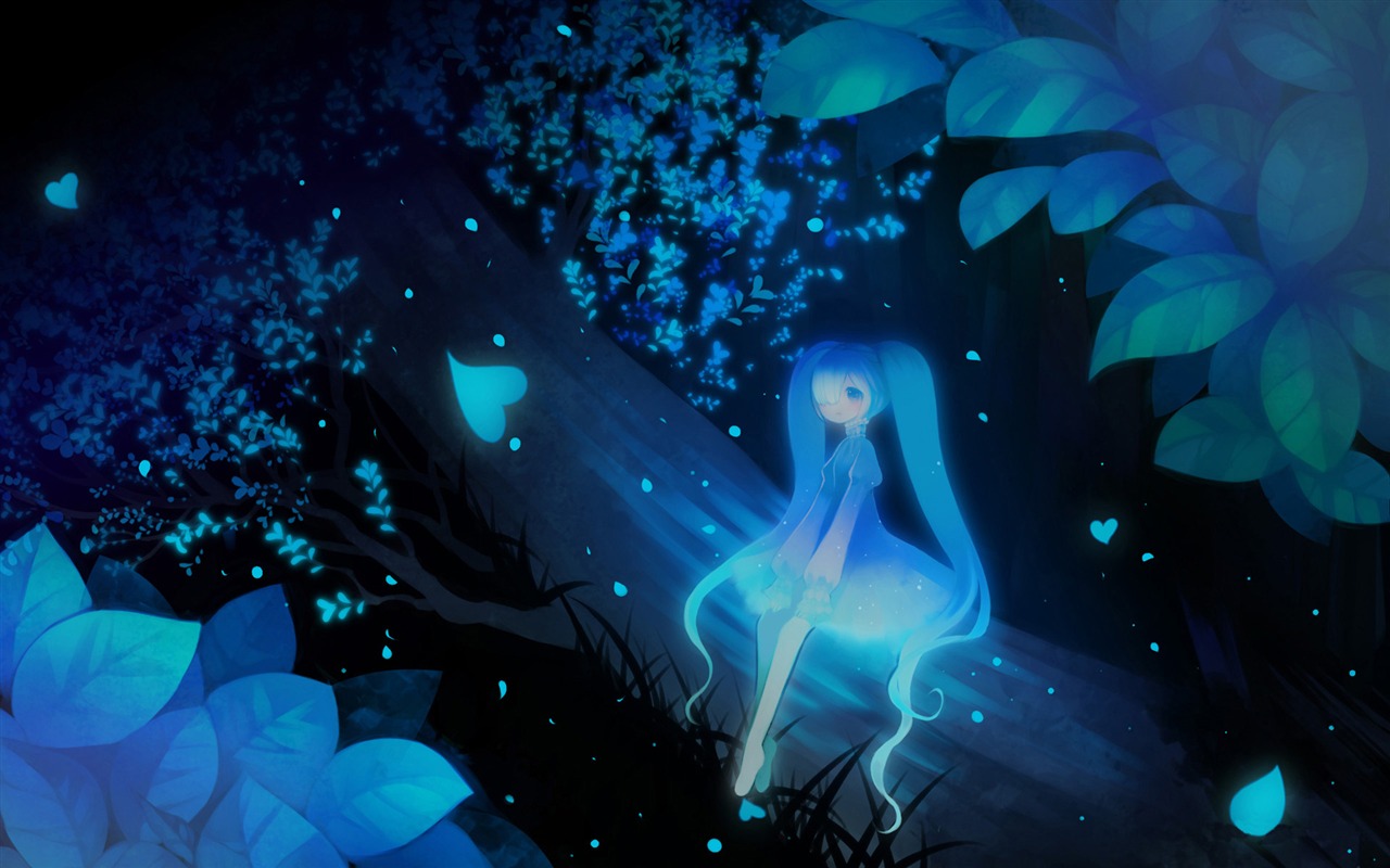 初音ミク、次のシリーズの壁紙 (1) #4 - 1280x800