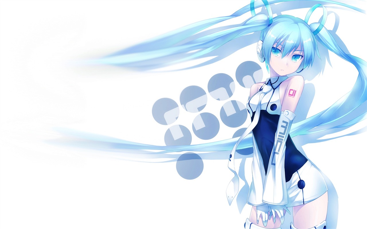 初音ミク、次のシリーズの壁紙 (1) #14 - 1280x800