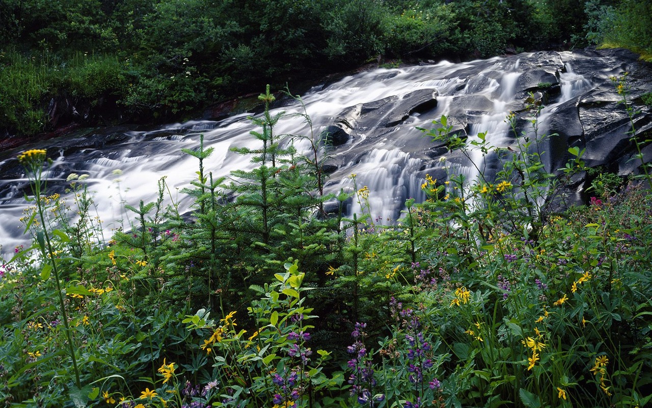 Waterfall flux papier peint (9) #13 - 1280x800