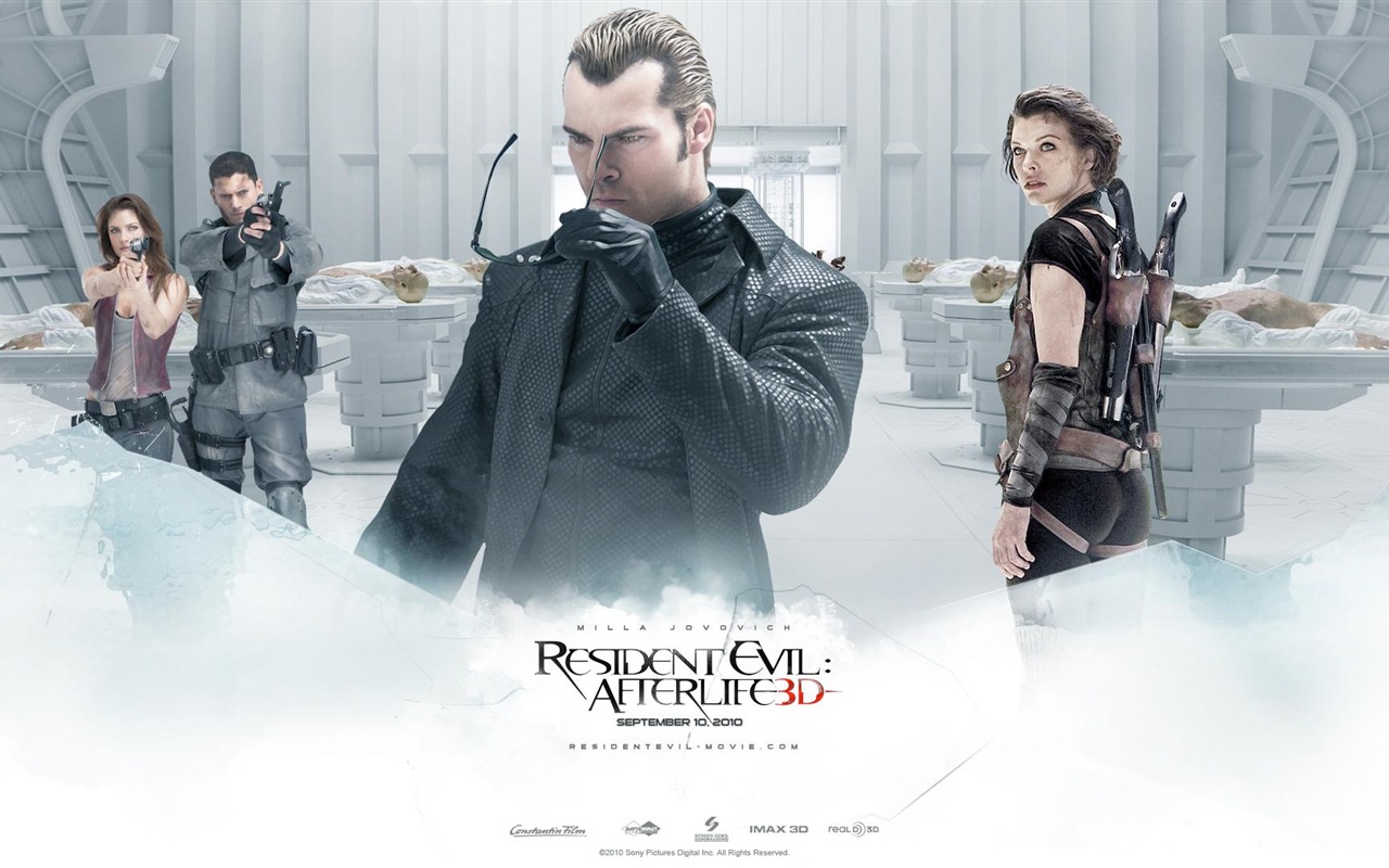 Resident Evil: posmrtný život HD wallpaper #16 - 1280x800
