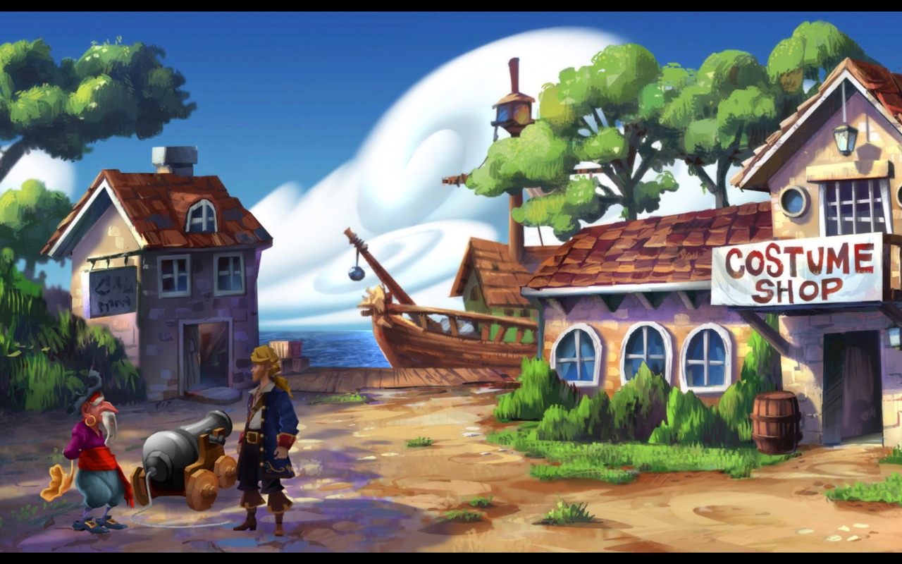 Monkey Island game wallpaper #17 - 1280x800