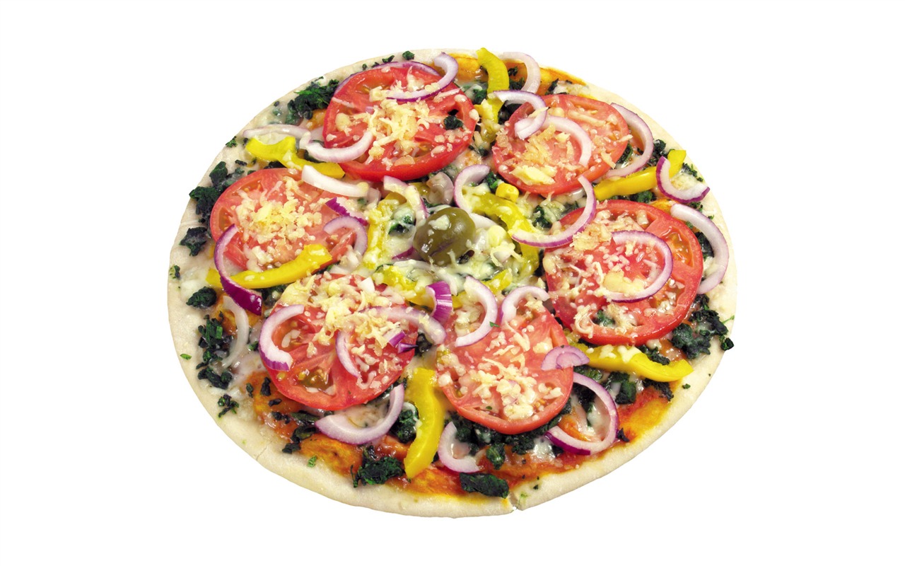 Pizza Jídlo tapety (3) #4 - 1280x800