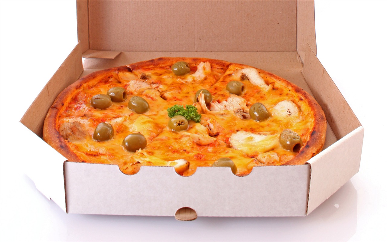 Pizza Jídlo tapety (3) #13 - 1280x800